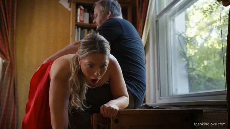 College Professor Brianna Olivia’s Painful Correction Spanking – Restrainedelegance Exclusive SE0014