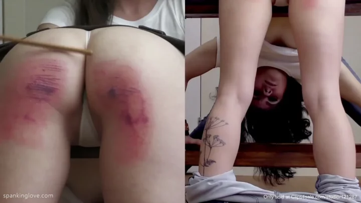 Screenshot 3 aus Brutal Paddle Punishment – Miss Sultrybelle Exclusive