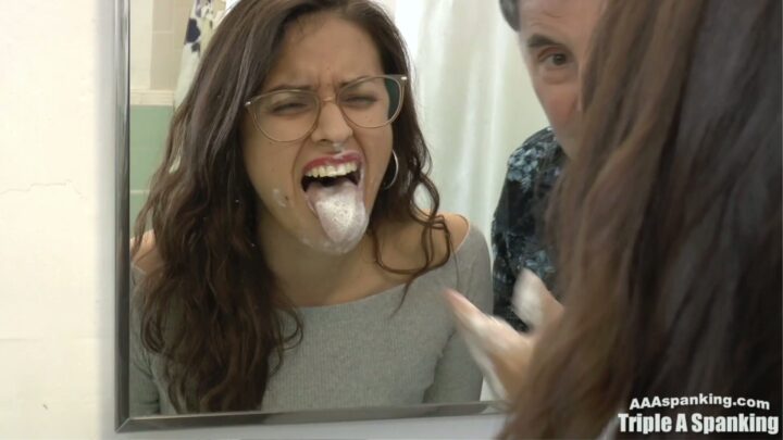 Screenshot 7 from Andy Moon’s Triple Punishment: Spanked, Caned, and Mouthsoaped