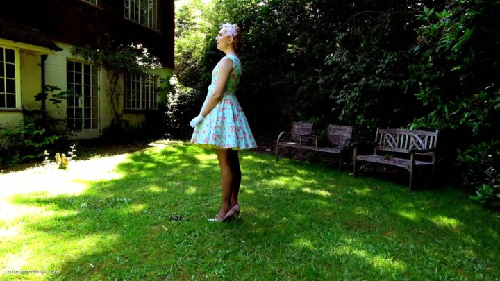 Screenshot 1 from Ariel Anderssen & Amelia Jane Rutherford: Embarrassed in Lingerie & Spanked Outdoors
