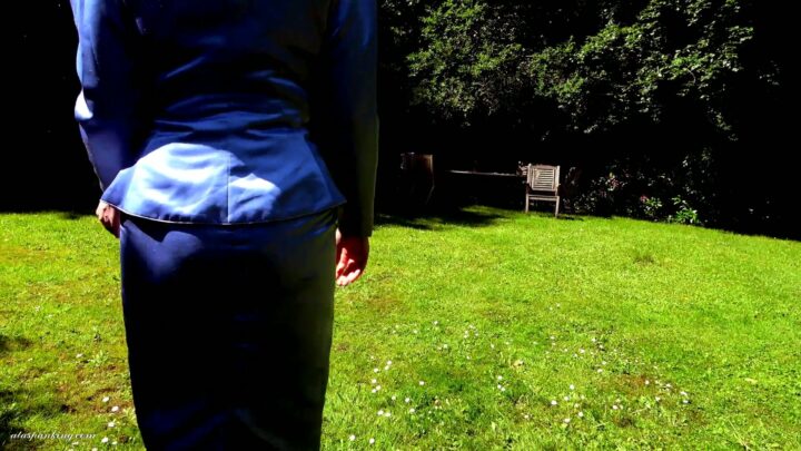 Screenshot 3 from Ariel Anderssen & Amelia Jane Rutherford: Embarrassed in Lingerie & Spanked Outdoors