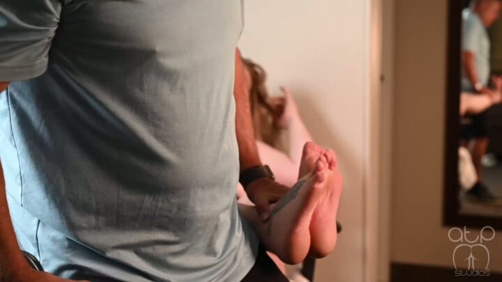 Screenshot 1 from Stevie Rose Endures Excruciating Bastinado – Assumethepositionstudios