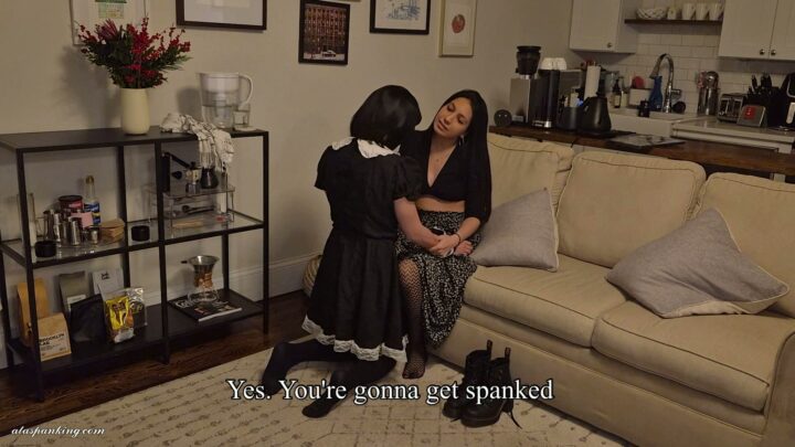 Screenshot 2 aus Maid’s Firm Spanking Punishment by Alana Noex