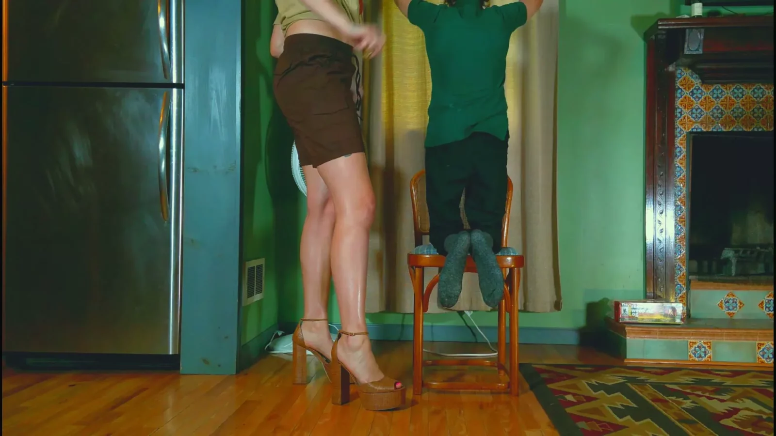 Screenshot 1 from Gemiddelde Grote Stiefzus Over De Knie - NBX Godin Blondi