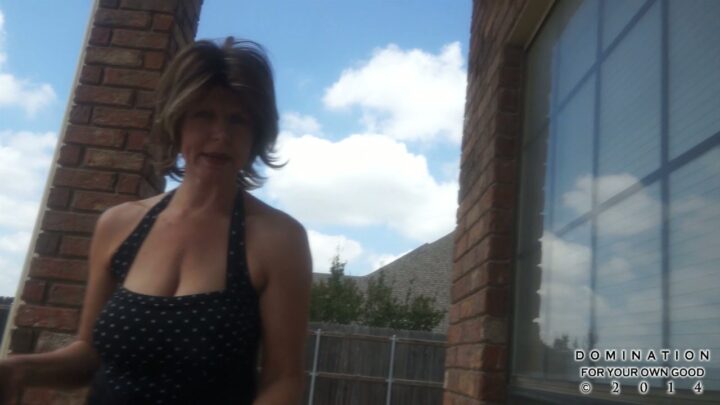 Screenshot 3 from Spanked and Diapered for Pool Peeing – Miss Katherine