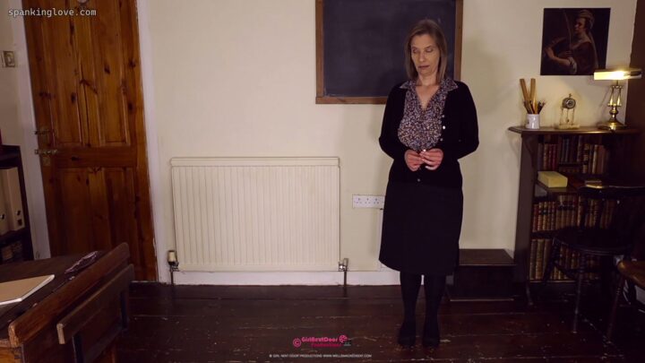 Screenshot 1 from Miss West Series: Schoolgirl Lily Spanked for Poor Maths Skills