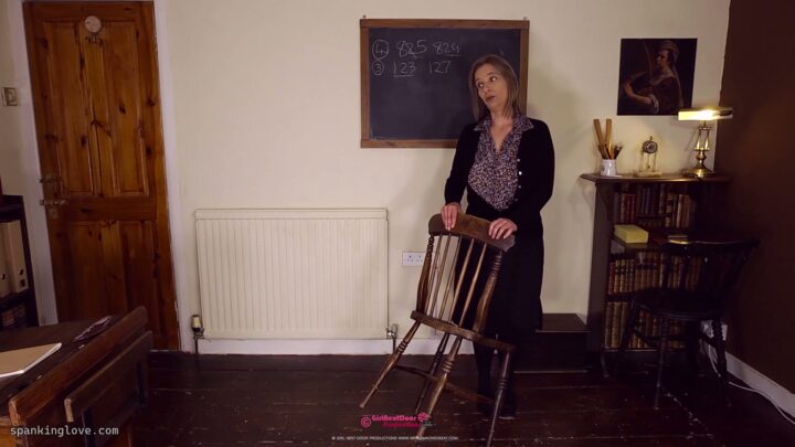 Screenshot 2 from Miss West Series: Schoolgirl Lily Spanked for Poor Maths Skills