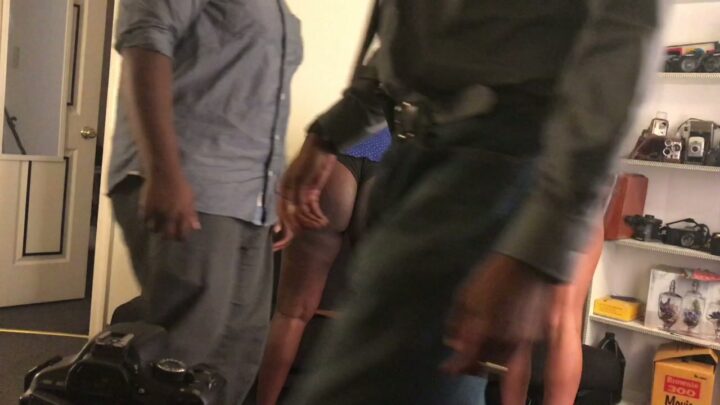 Screenshot 4 from Sha & Cleo’s Naughty Spanking Part 2 | OKG Spanking Association