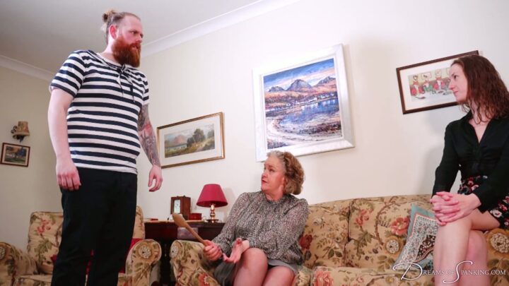Screenshot 2 from Spoon Spanked Sailor’s Pink Bottom – Dreamsofspanking