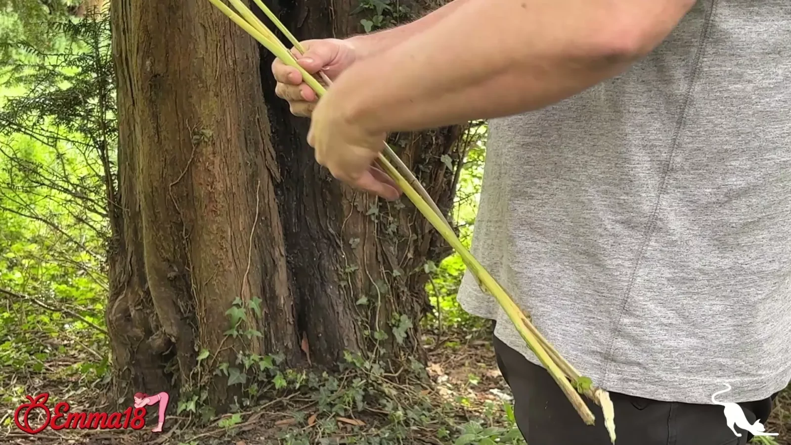 Screenshot 2 from Kinia & Emma Wisselen Naakt in het Bos - Kitty Productions