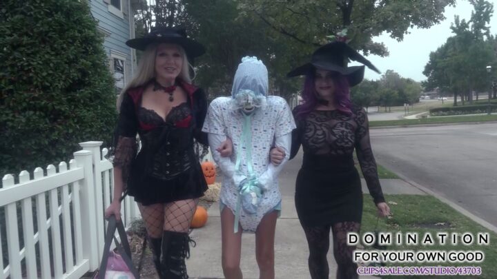 Screenshot 8 from Trick or Diapered Treat: Naughty Halloween Spanking – HD 1080