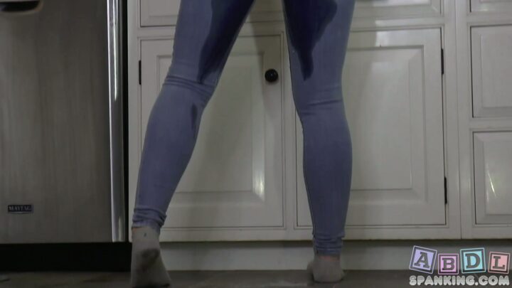 Screenshot 2 from Anastasia Spanked for Peeing Accident – ABDL Spanking