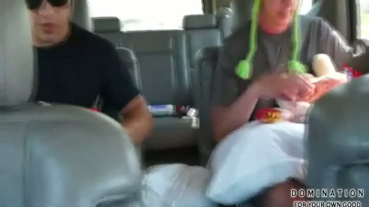 Screenshot 2 from Road Trip Discipline: Diapered Boys Spanked by Governess Worthington