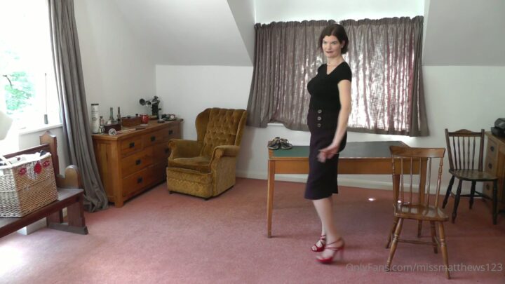 Screenshot 7 from Cane Swishing with Clara Hewitt: A Playful Tease