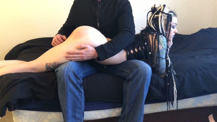 Screenshot 2 from Anastasia Rain’s Thrilling Spanking Scene | Archivos.Spanking.Club