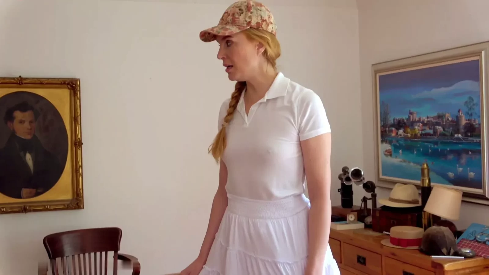 Captura de pantalla 2 de Tennis Star’s Humiliating Spanking Lesson