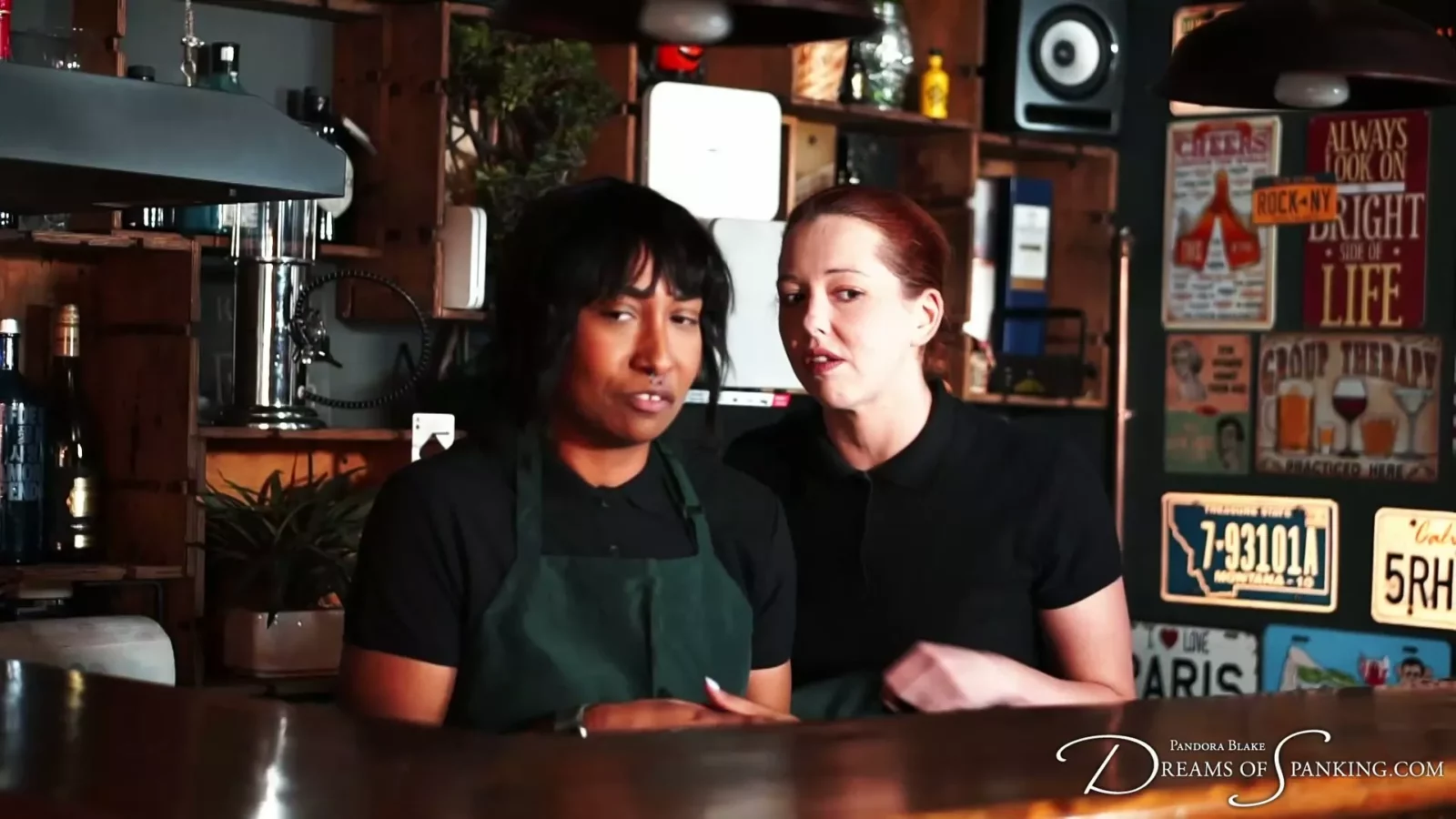 Screenshot 2 aus Freche Barista verhauen: Spannungen brodeln bei Dreamsofspanking