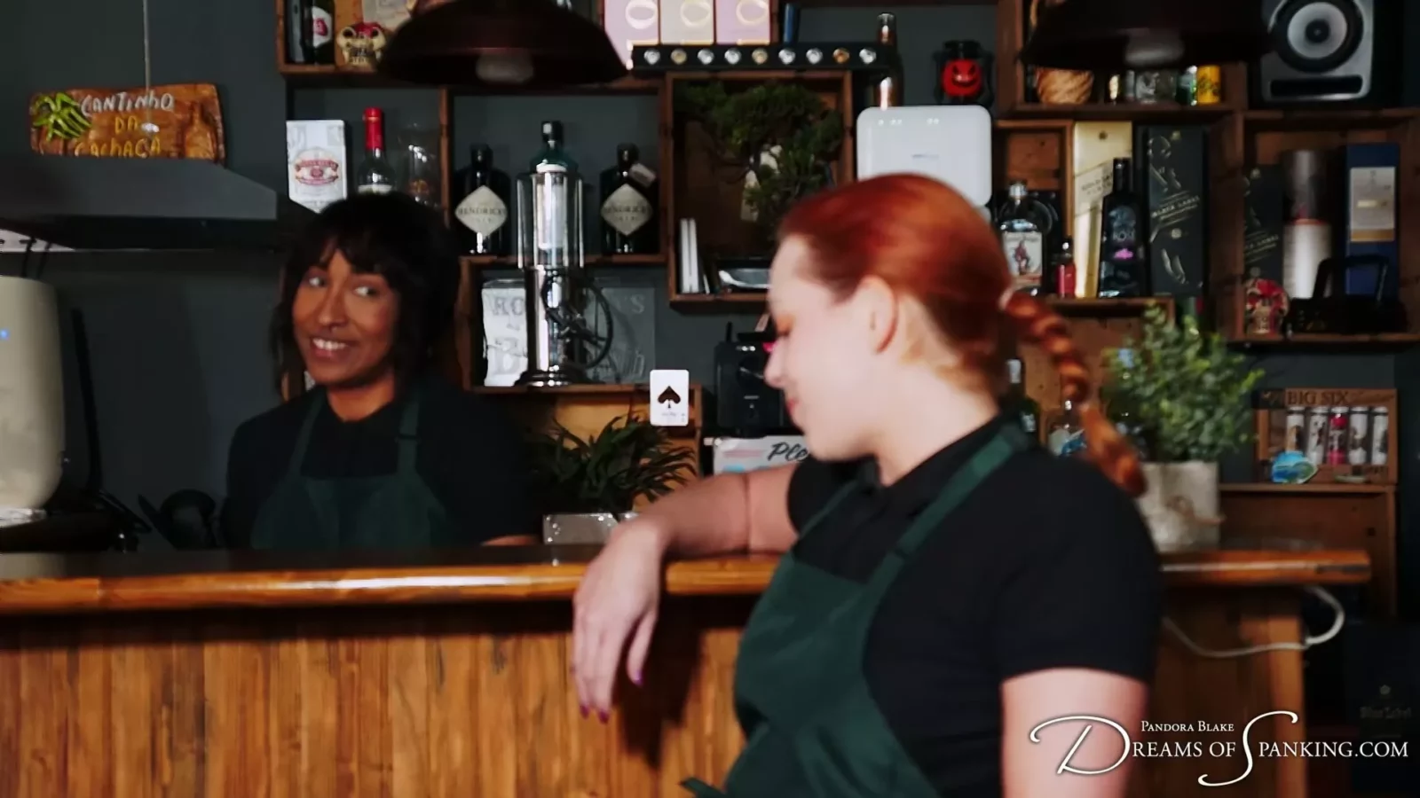 Screenshot 3 aus Freche Barista verhauen: Spannungen brodeln bei Dreamsofspanking