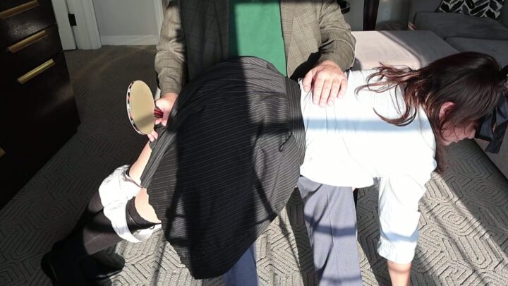 Screenshot 1 from Carmen’s Bare Butt Thoroughly Thrashed – Spanking Consequences