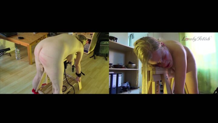 Screenshot 3 from Trans.Avery.Sundae’s Judicial Caning Debut – Lovely Fetish