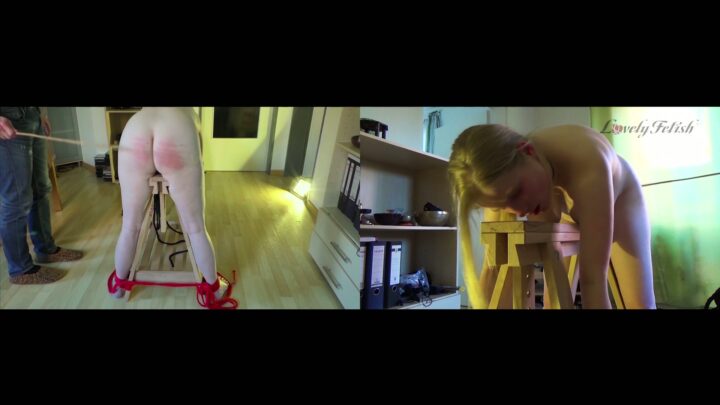 Screenshot 7 from Trans.Avery.Sundae’s Judicial Caning Debut – Lovely Fetish