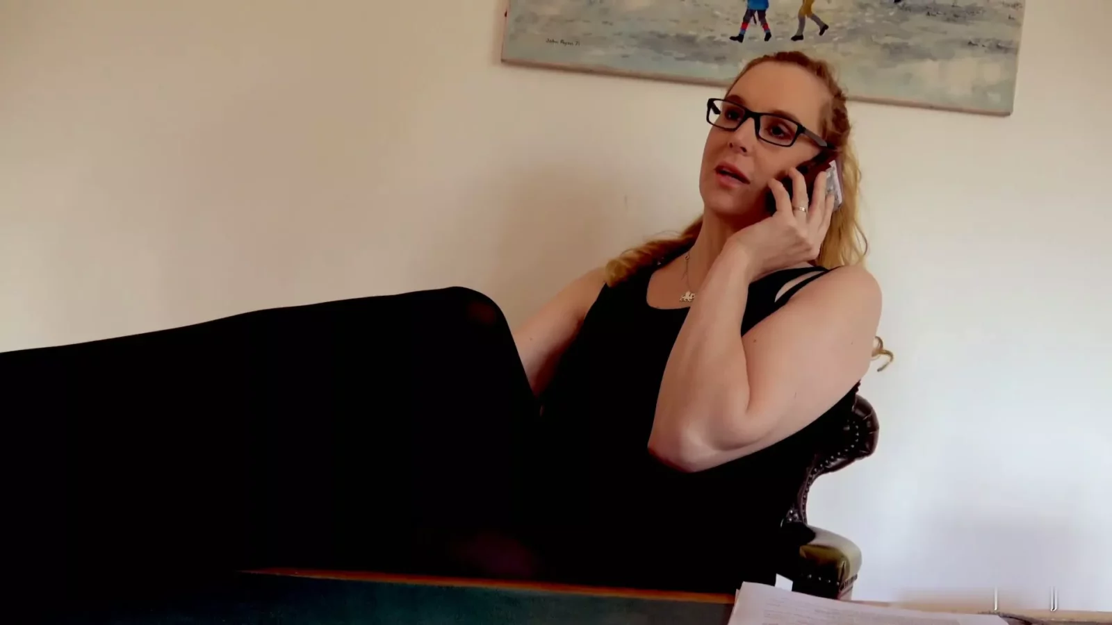 Captura de pantalla 6 de Reentrenamiento Corporativo de Zoe Page: Castigo de Ataduras de Ariel Anderssen