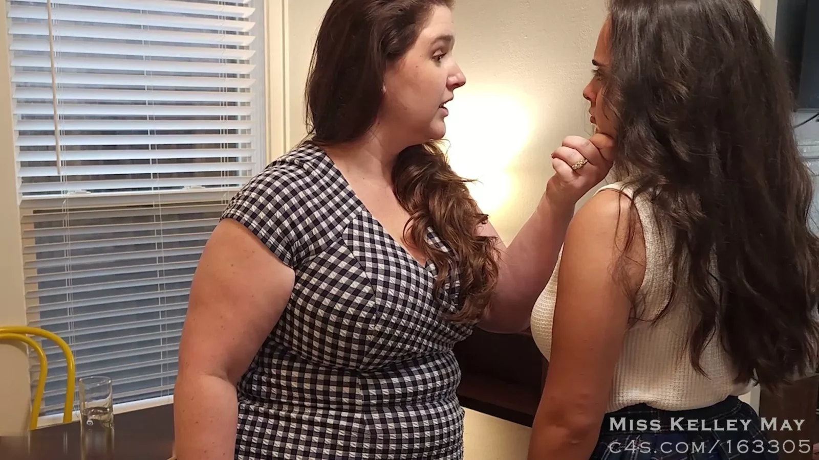 Captura de pantalla 8 de Flora Spanked in White Thong for Dress Code Violation | Spanking Princess Kelley