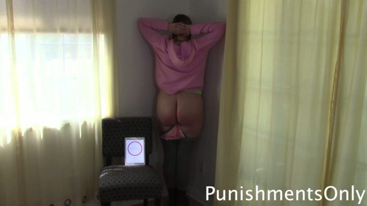 Screenshot 1 from Alex Reynolds Spanked for Speeding – Punishments Only