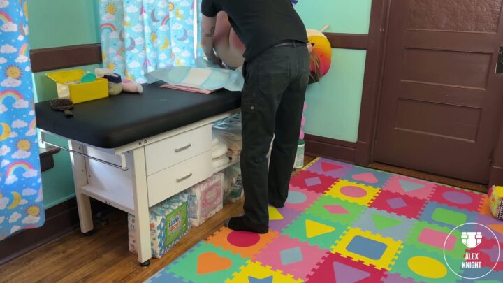 Screenshot 8 from Epiphany’s First Real ABDL Spanking by Alex Knight