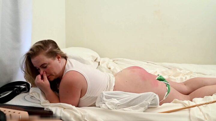 Screenshot 3 from Stevie Rose Caned by Angry Stepdad – Assumethepositionstudios