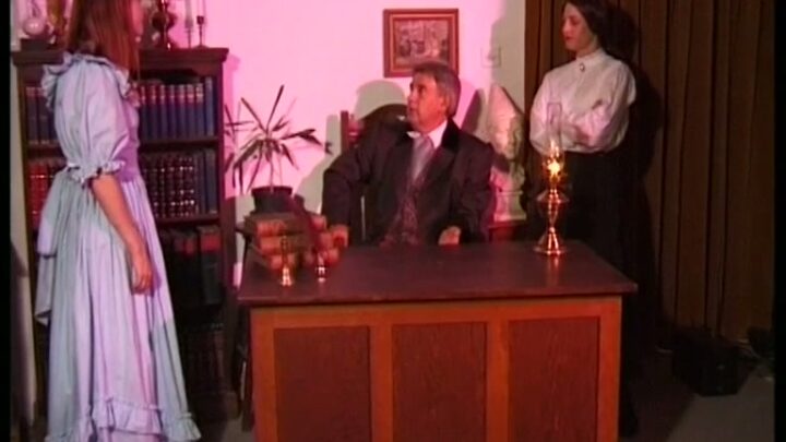 Screenshot 4 from Sadistic Uncle Punishes Niece & Maid | British Spanking Caning