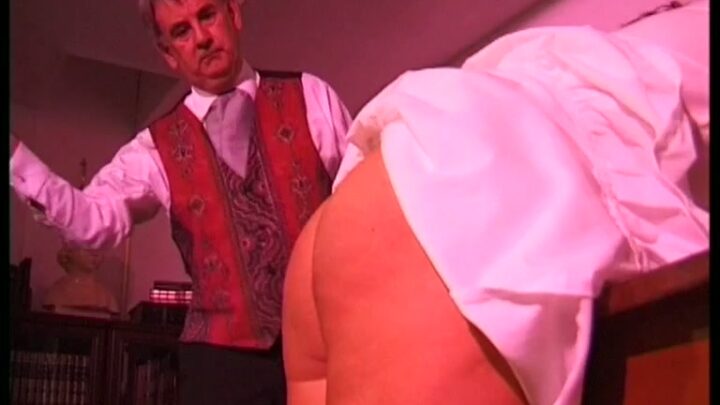 Screenshot 7 from Sadistic Uncle Punishes Niece & Maid | British Spanking Caning