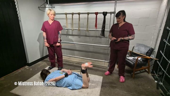 Screenshot 8 from Mistress Baton’s Electrifying Bastinado Therapy Session