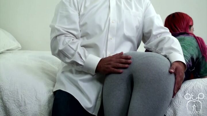 Screenshot 6 from Skylar Rose Spanked for Naughty Behavior by Stevie Rose