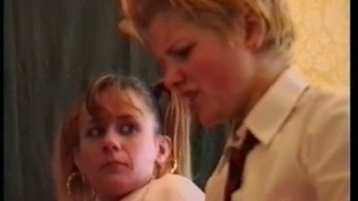 Screenshot 5 from Tearful Schoolgirls Punished by Stern Head Mistress – British Spanking