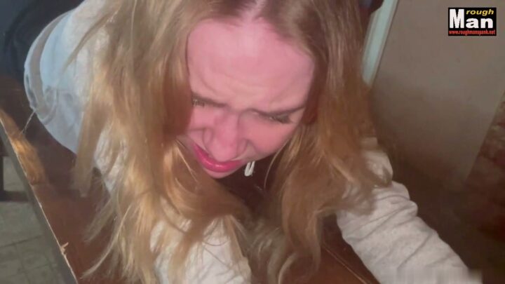 Screenshot 5 from Public Punishment: Pretty Girl Spanked and Belted by Rough Man