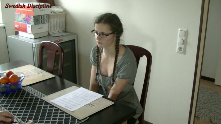 Screenshot 1 from Diana’s Painful Lesson in Punctuality | Swedish Discipline