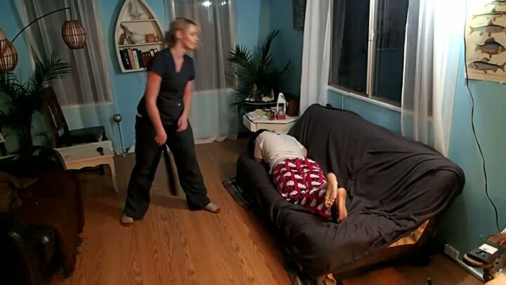 Screenshot 3 from Kira Belts Missy in Severe Punishment – 4 Blushing Cheeks
