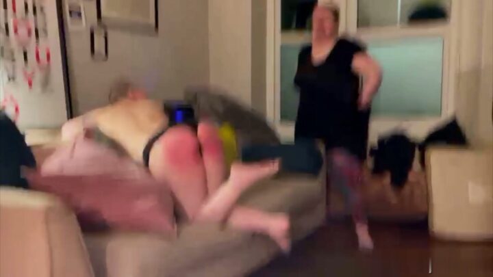 Screenshot 7 from Chill Spanking Playdate: Blake, Nimue & Pandora’s Consensual Kink