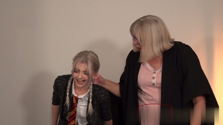Screenshot 2 from Ear-Pulling Punishment for Gabie’s Rude Doodles | Spankingsarah