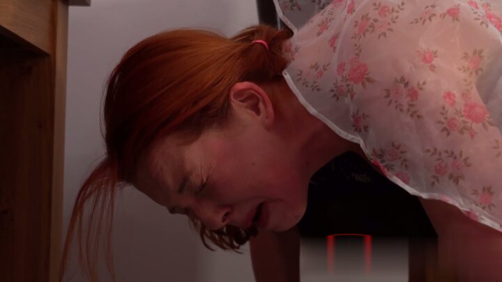 Screenshot 3 aus Aloras Einlaufstrafe von Spankingsarah