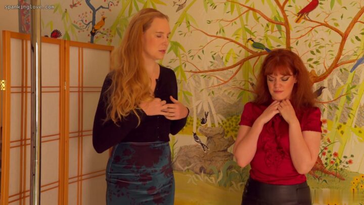 Screenshot 3 from Fraudulent Fannies: Strapped, Caned and Serviced by Zoe Page