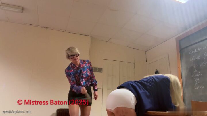Screenshot 5 from Alisha Williams Caned for Knicker Cheating at School