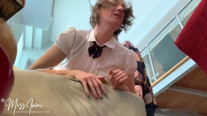 Screenshot 7 from Felicity Spanked by Stepmother for Clubbing Dress | Miss Iceni