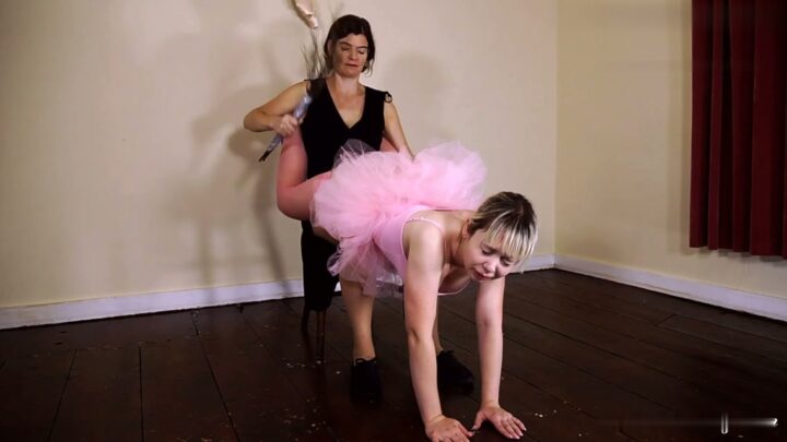 Screenshot 6 from Naughty Ballerina’s Pink Punishment – Cherry English Spanked