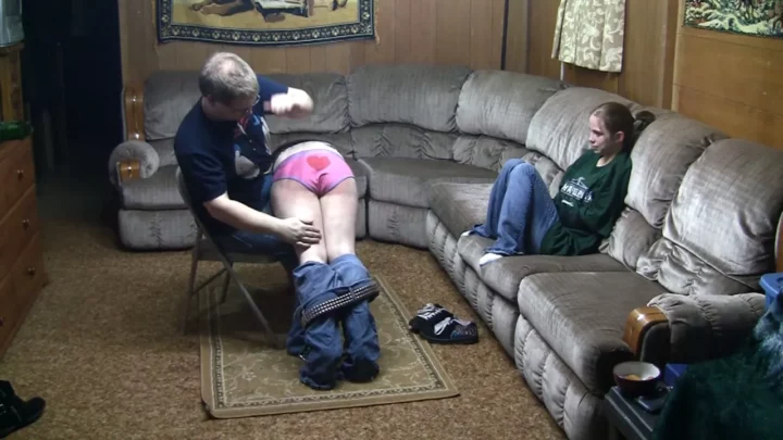 Screenshot 3 from Afc Multi Naughty Neices Spanked Otk By Uncle Jennifer Sami