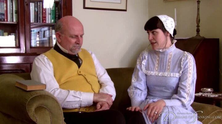 Screenshot 1 from Mrs Barton’s Correction: Step-Mom Spanked by Stern Husband