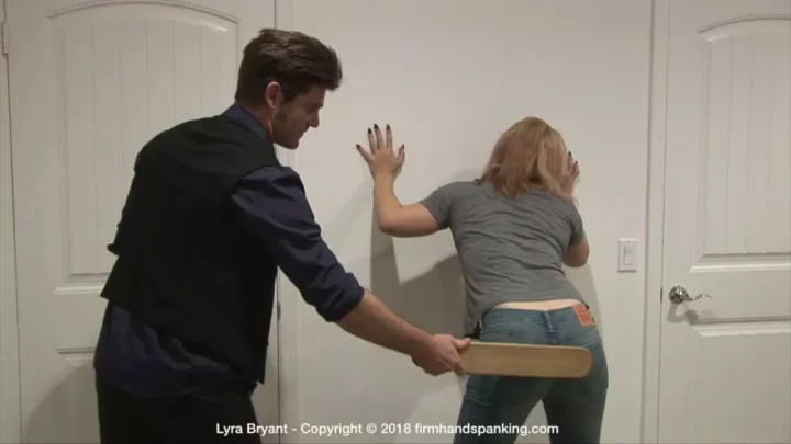 Screenshot 7 from Lyra Bryant The Principals Office 10 Burning Swats With The School Paddle — Firm