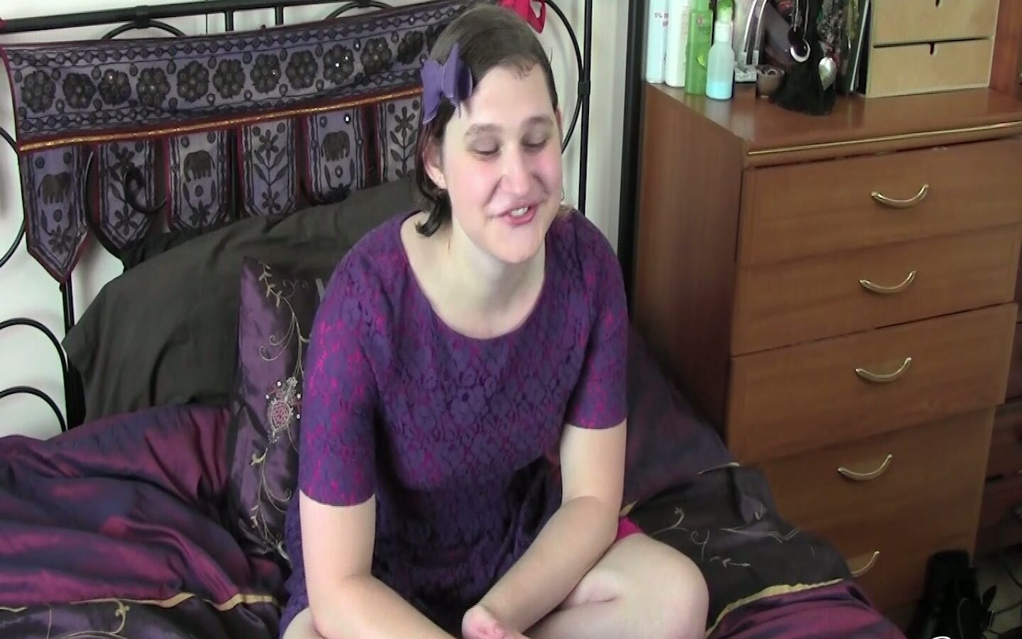 Play video: Tai Crimson: Sexy Striptease and Spanking Interview
