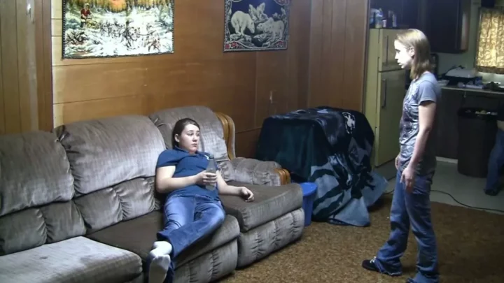 Screenshot 2 from Sammy Gets A Belting From Her Friend Requested Video